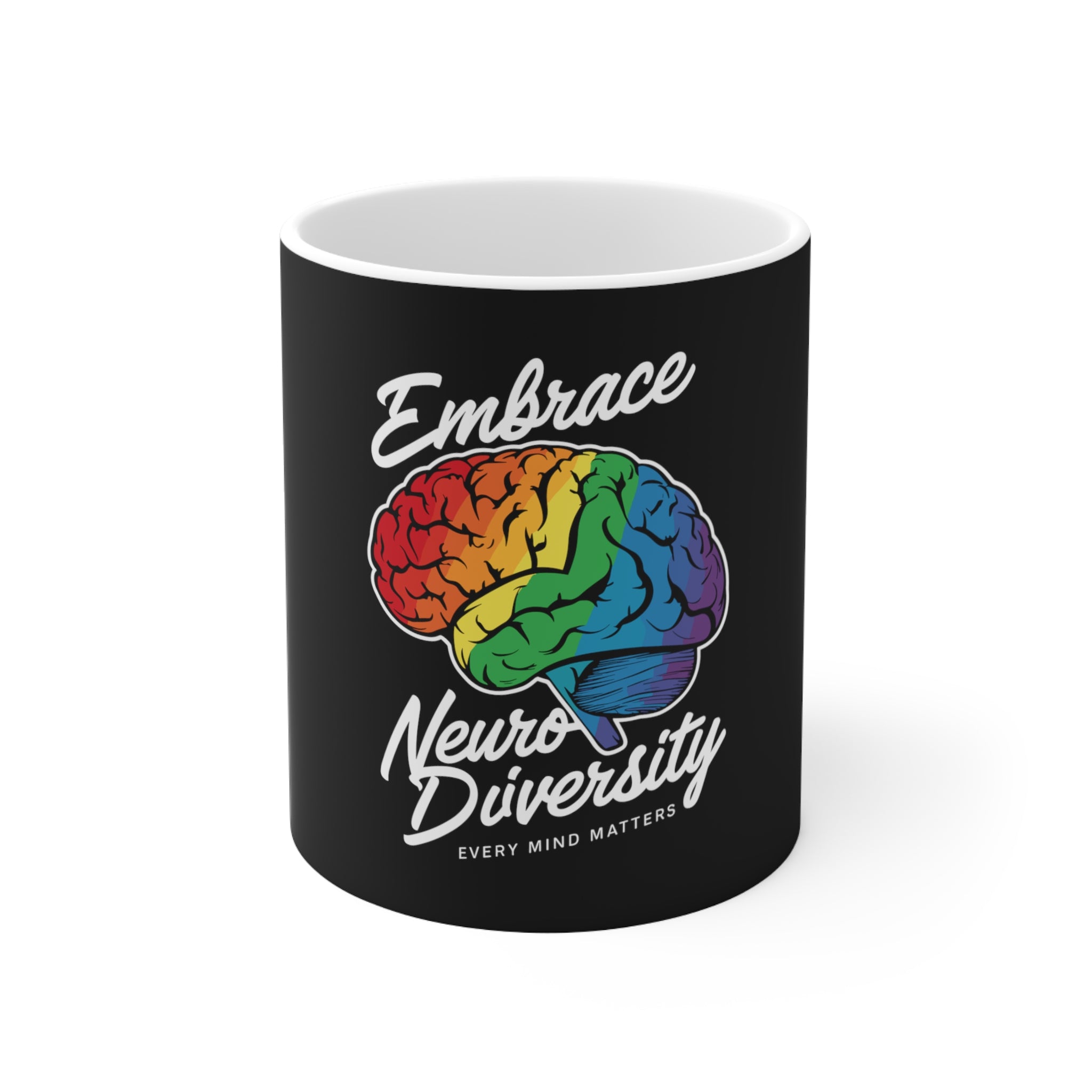 White Ceramic Mug, 11oz