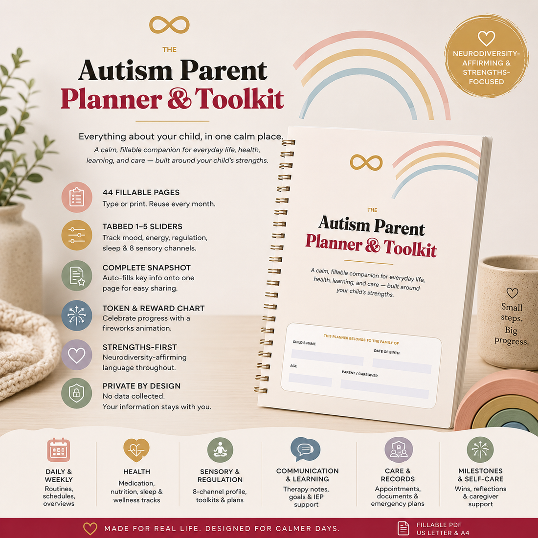 The Autism Parent Planner & Toolkit