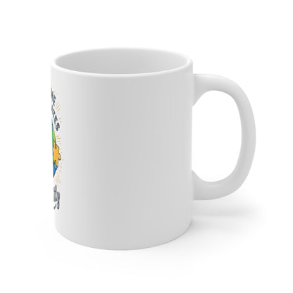 White Ceramic Mug, 11oz