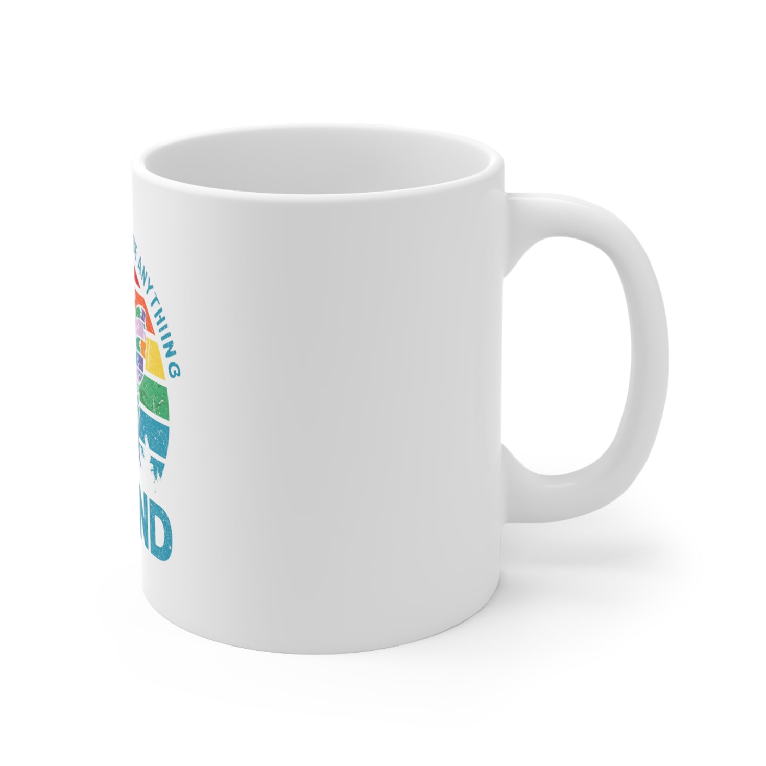 White Ceramic Mug, 11oz