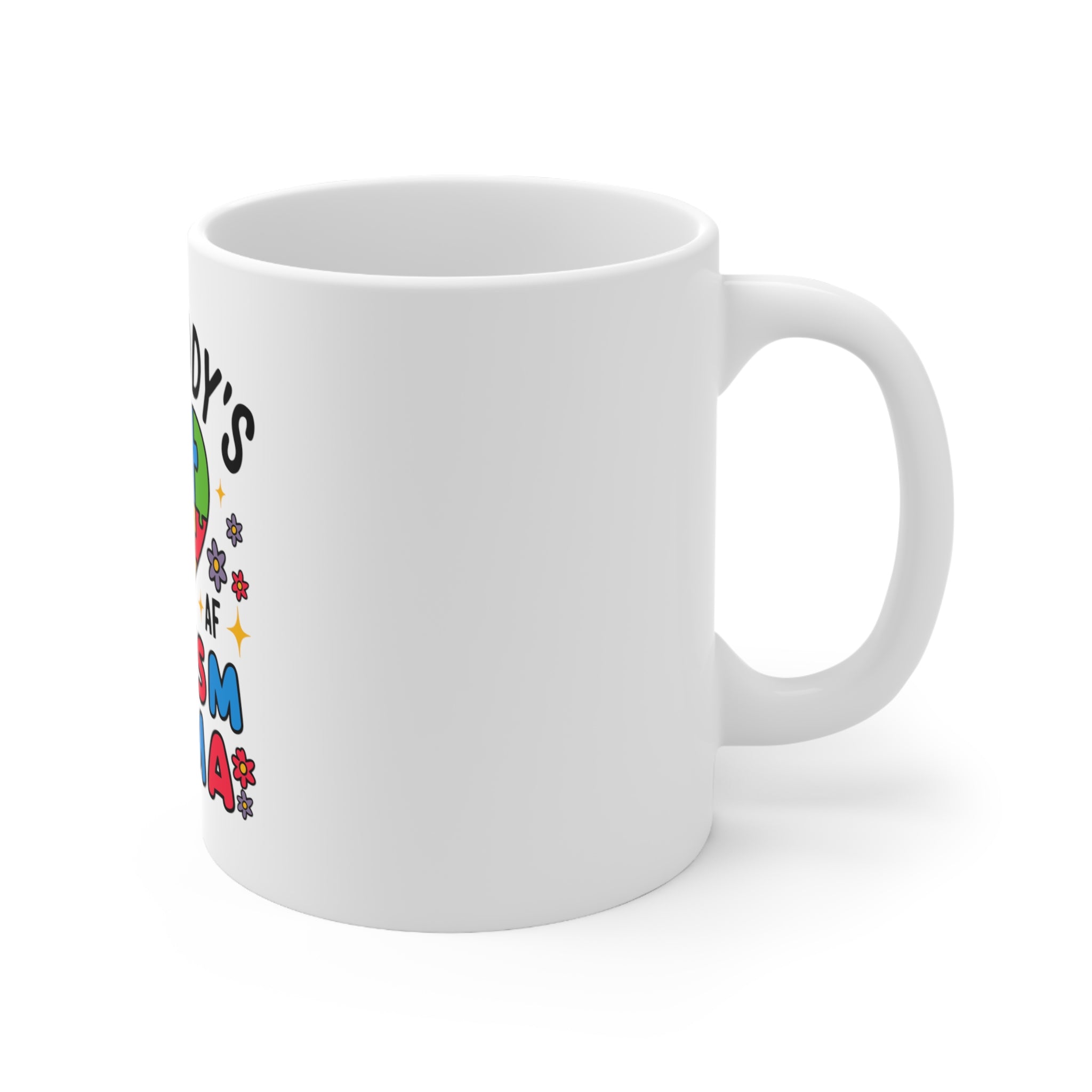 White Ceramic Mug, 11oz