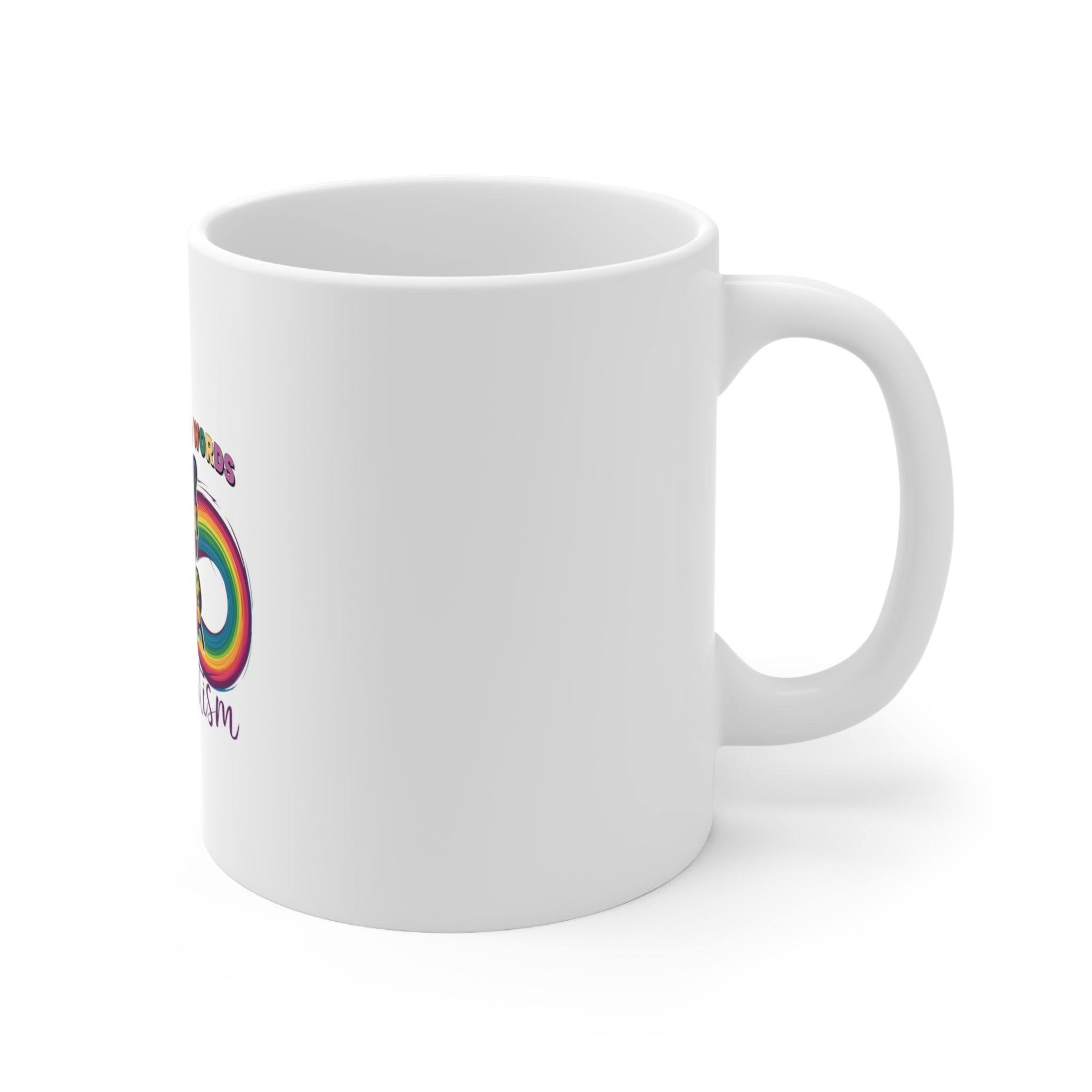 White Ceramic Mug, 11oz