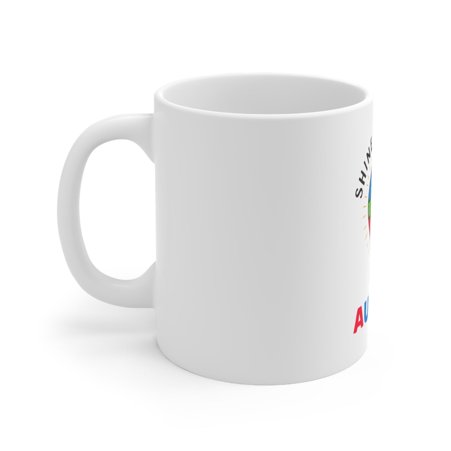 White Ceramic Mug, 11oz