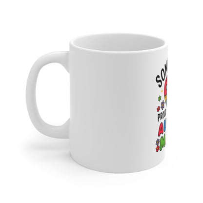 White Ceramic Mug, 11oz