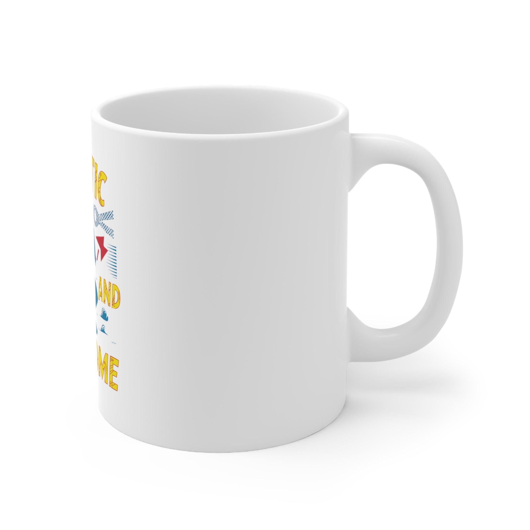 White Ceramic Mug, 11oz