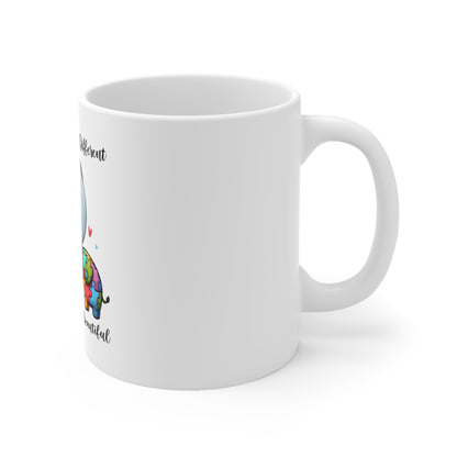 White Ceramic Mug, 11oz