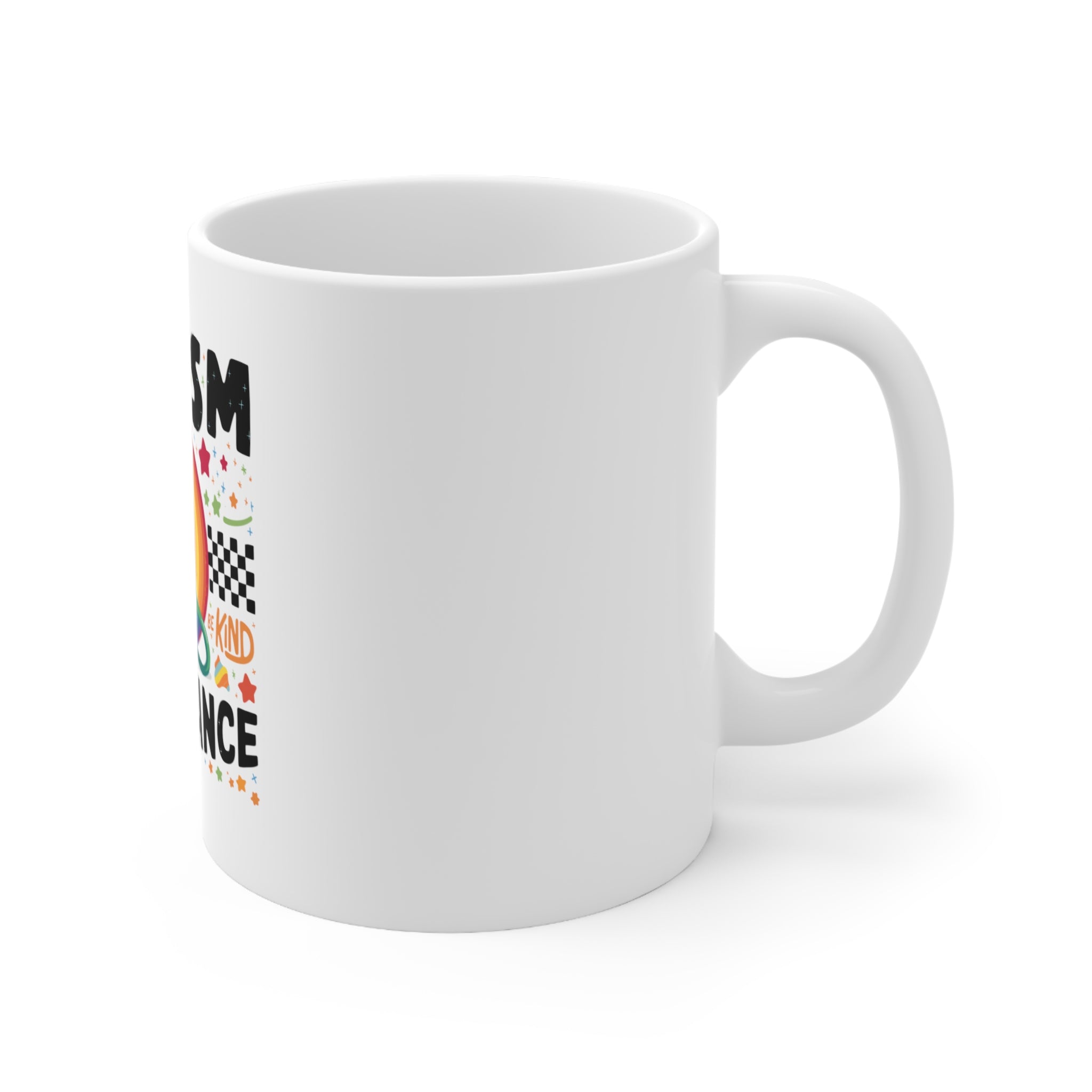 White Ceramic Mug, 11oz