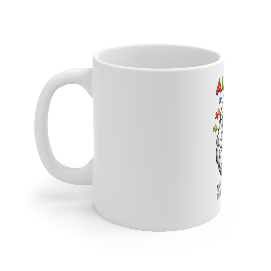 White Ceramic Mug, 11oz